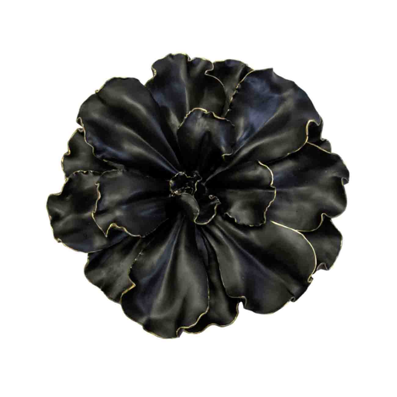FLOR NEGRA PARED 20"