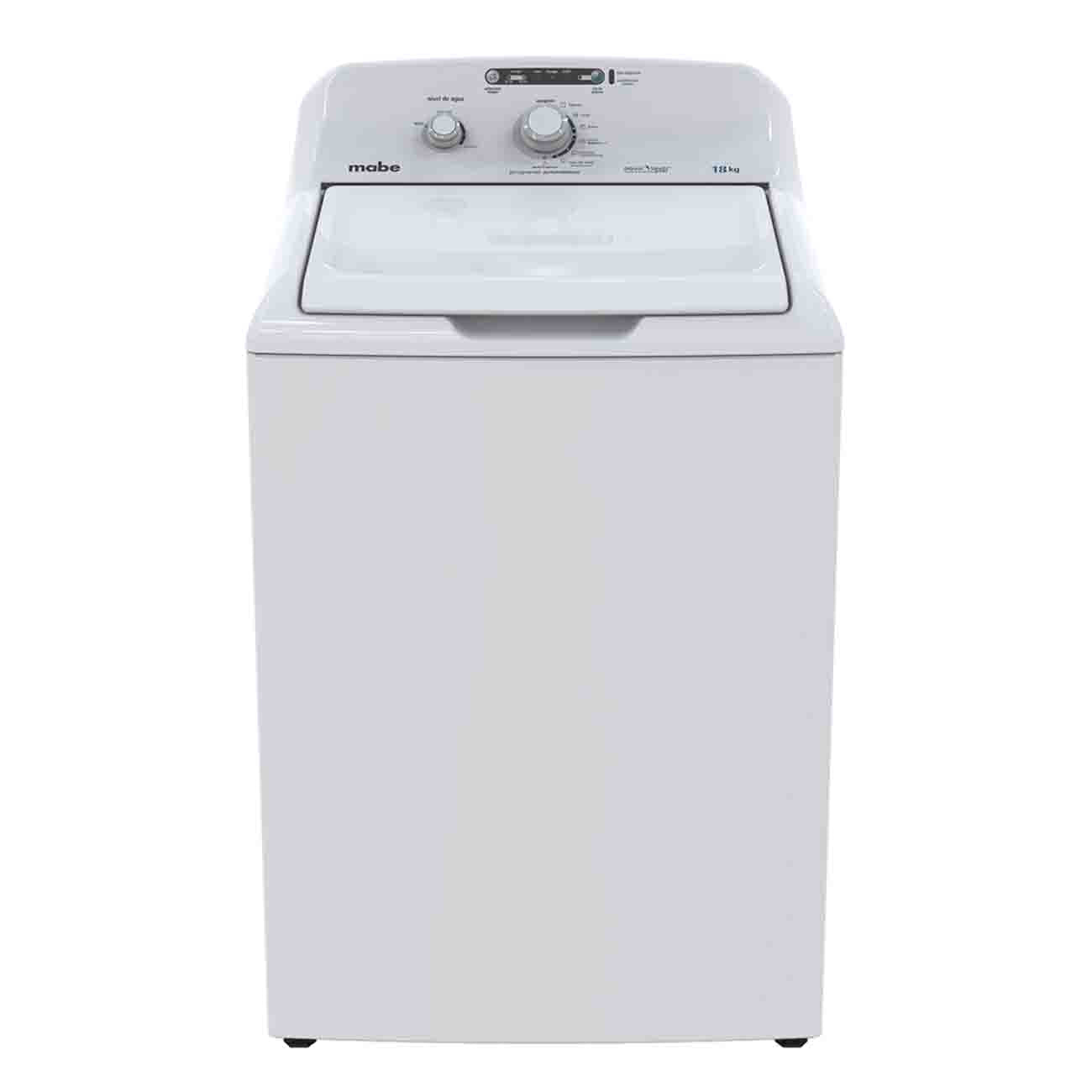 Lavadora mabe 18 kgs automatica blanca