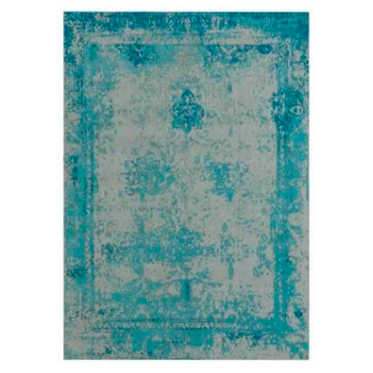 REMATE DE TAPETE TURQUESA 1.61 M X 2.34 M SIN GARANTIA