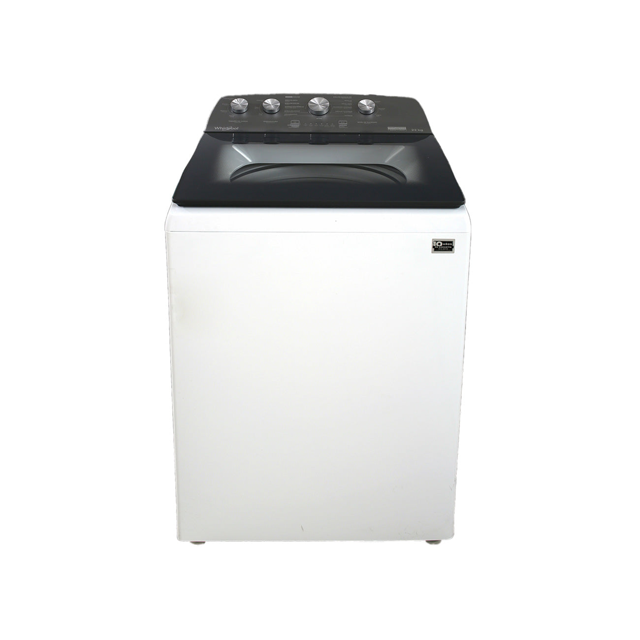 Lavadora whirlpool 22 kgs automatica blanca