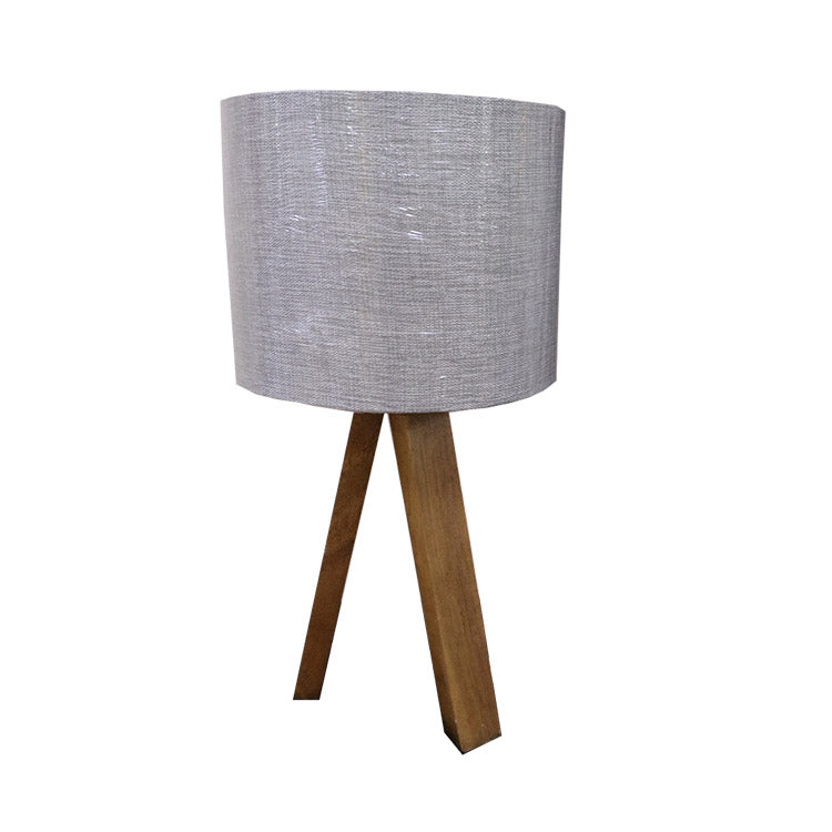 LAMPARA PAROTA GRIS CLARO 50CM