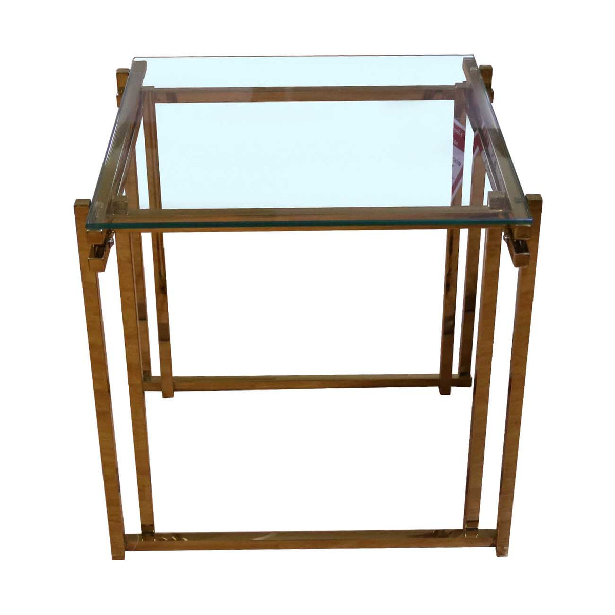 Mesa lateral Dante con cristal