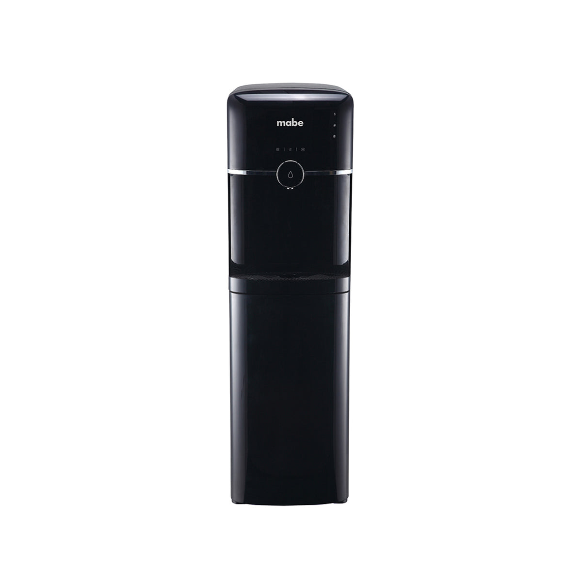 Enfriador de agua mabe garrafon oculto 3 llaves color negro