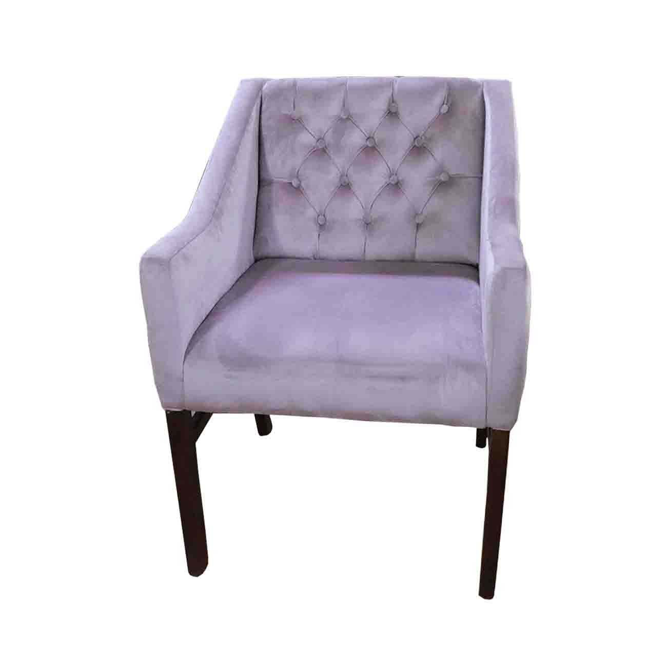 SILLON BROWNIE TERCIOPELO LILA