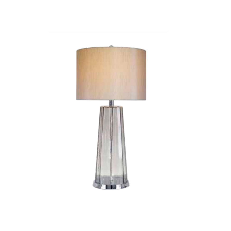 LAMPARA DE MESA COLOR BEIGE