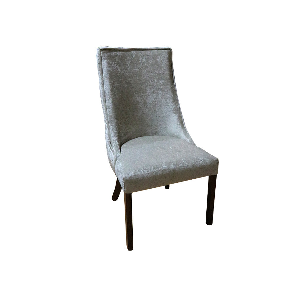 Silla Luxe modular de tela color ivory