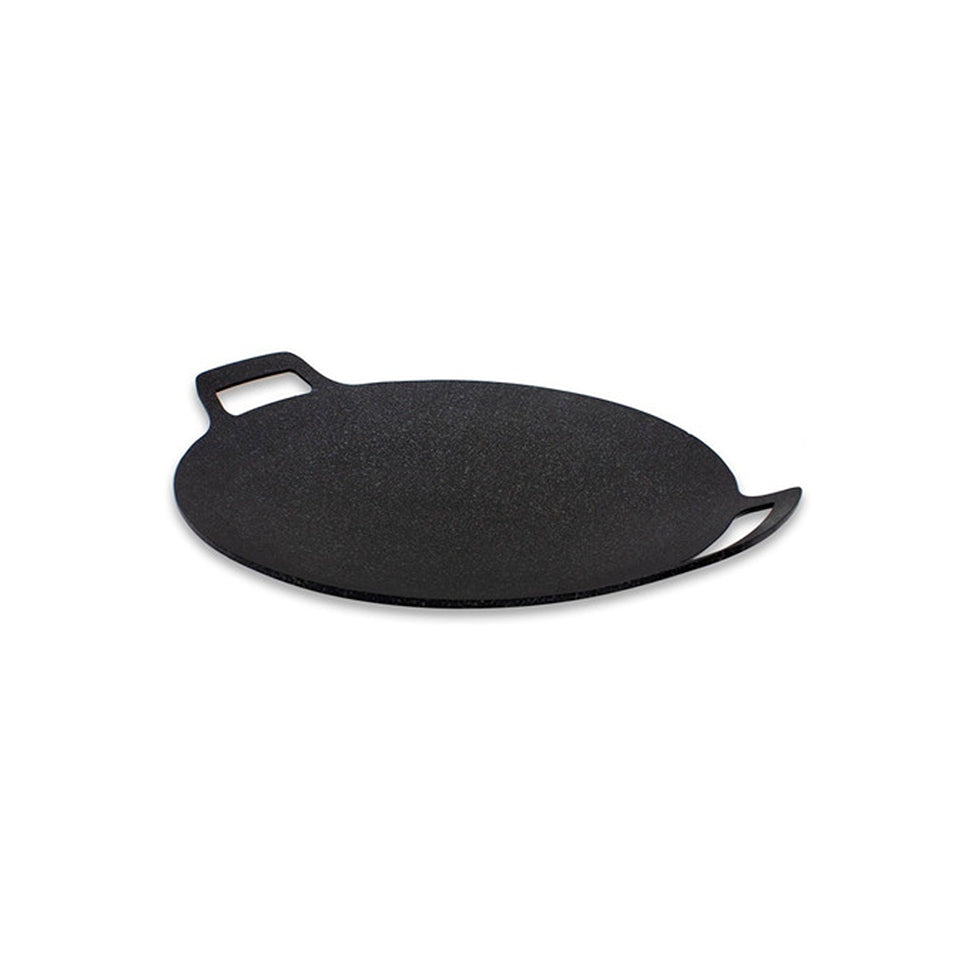 QS COMAL REDONDO MARMOL NEGRO 30 CM