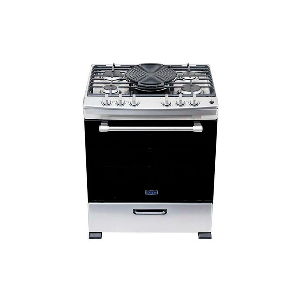 Estufa maytag 30 pulgadas acero 76 cm 5 quemadores