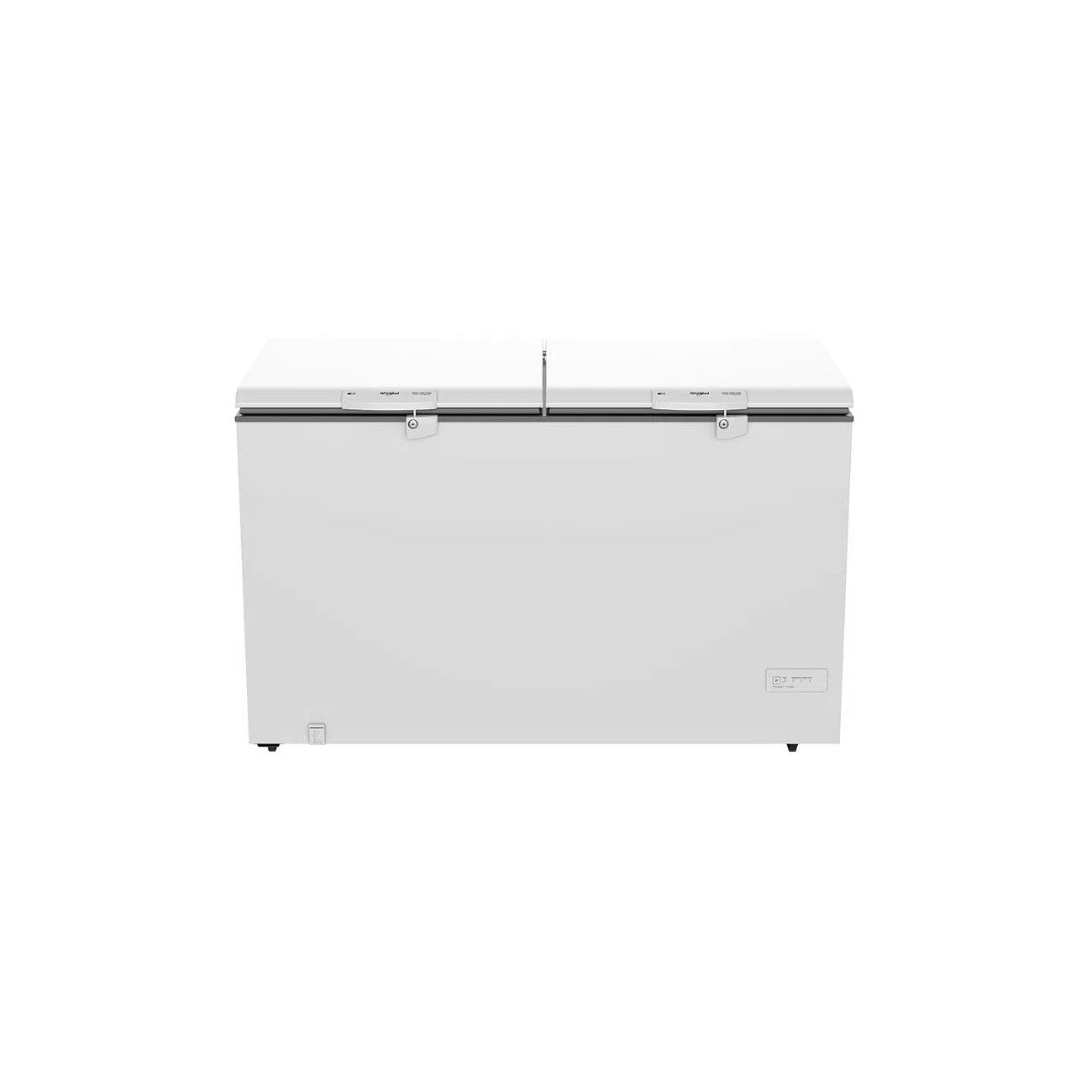 Congelador whirlpool 19 p3 2 puertas blanco horizontal