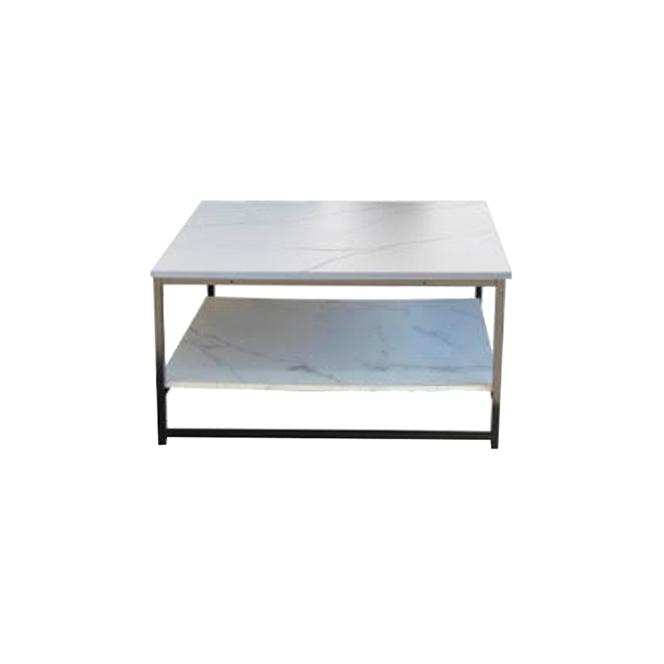 Mesa de centro Turquía doble mármol blanco