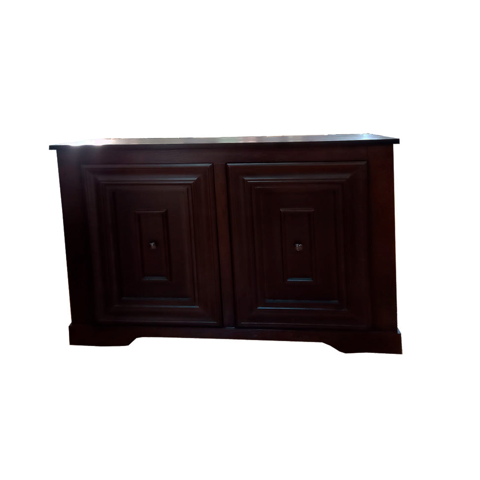 Bufetero Sky deluxe color nogal  |MEDIDAS: Alto 100, Anch 44, Largo 144