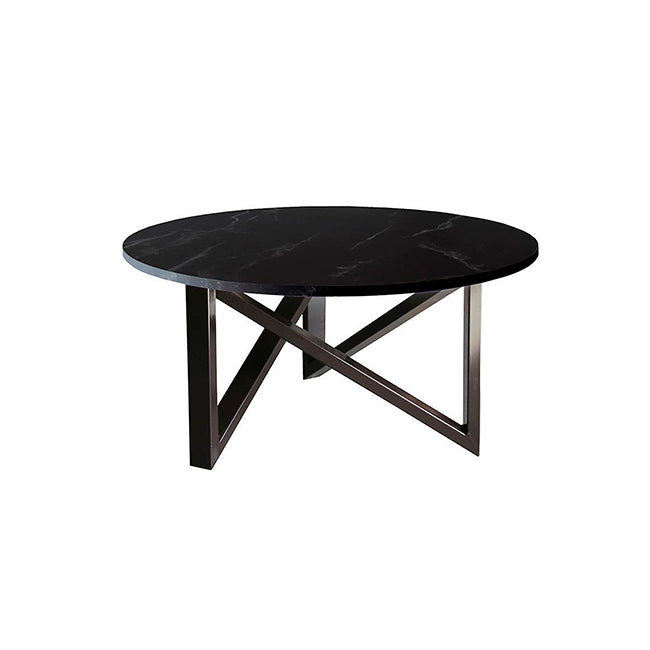 Mesa de centro Viena (redonda mármol negro)