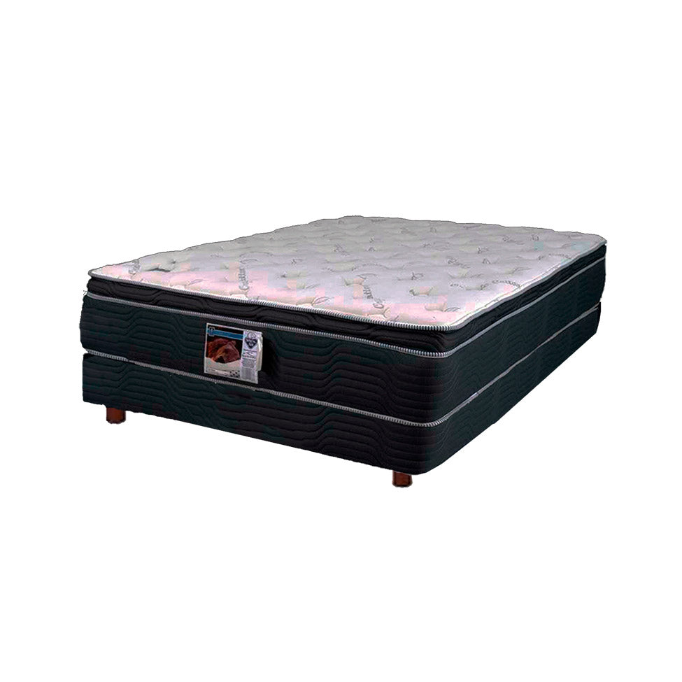 Juego de colchon y box niagara individual marca spring air