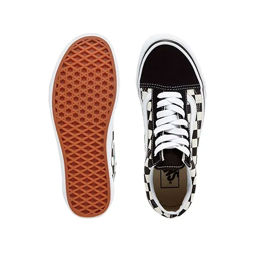 TENIS VANS NEGRO A CUADROS #27