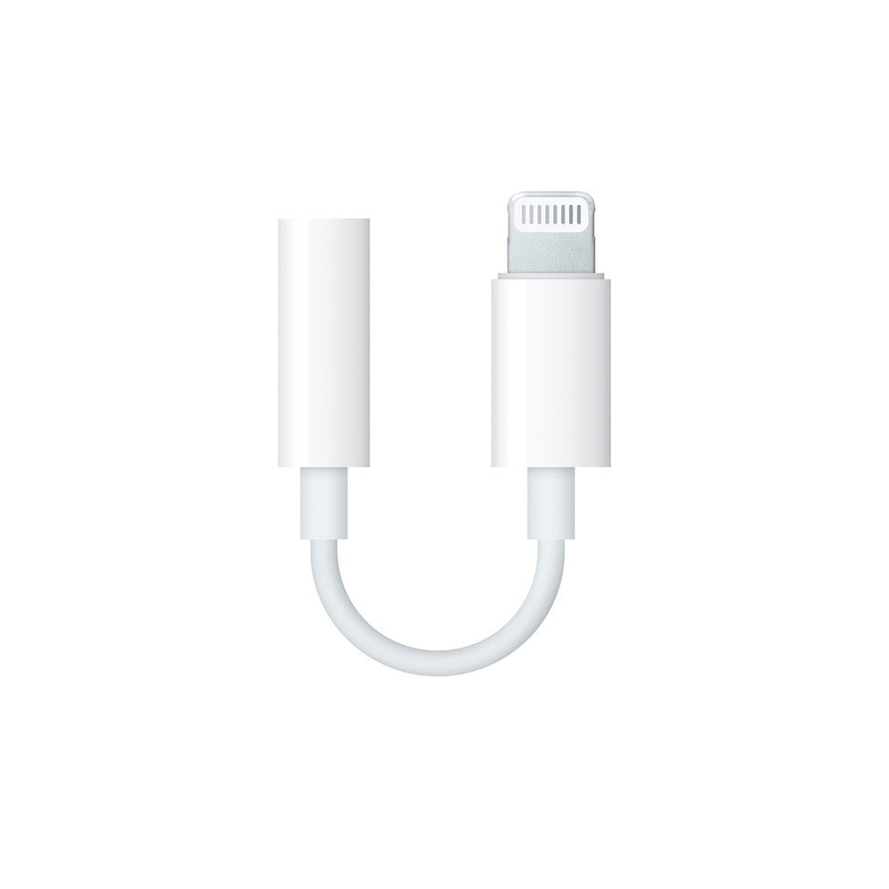 Apple Adaptador audio iphone