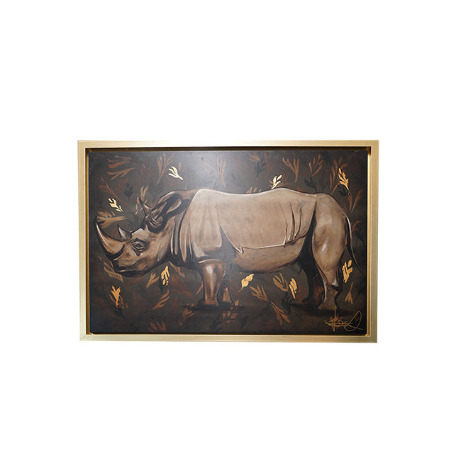 Cuadro Rhino Antique