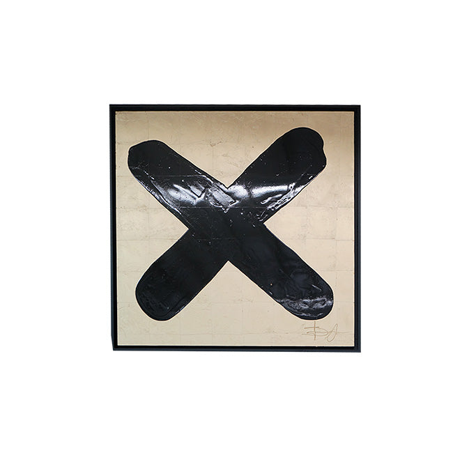 Cuadro Black X
