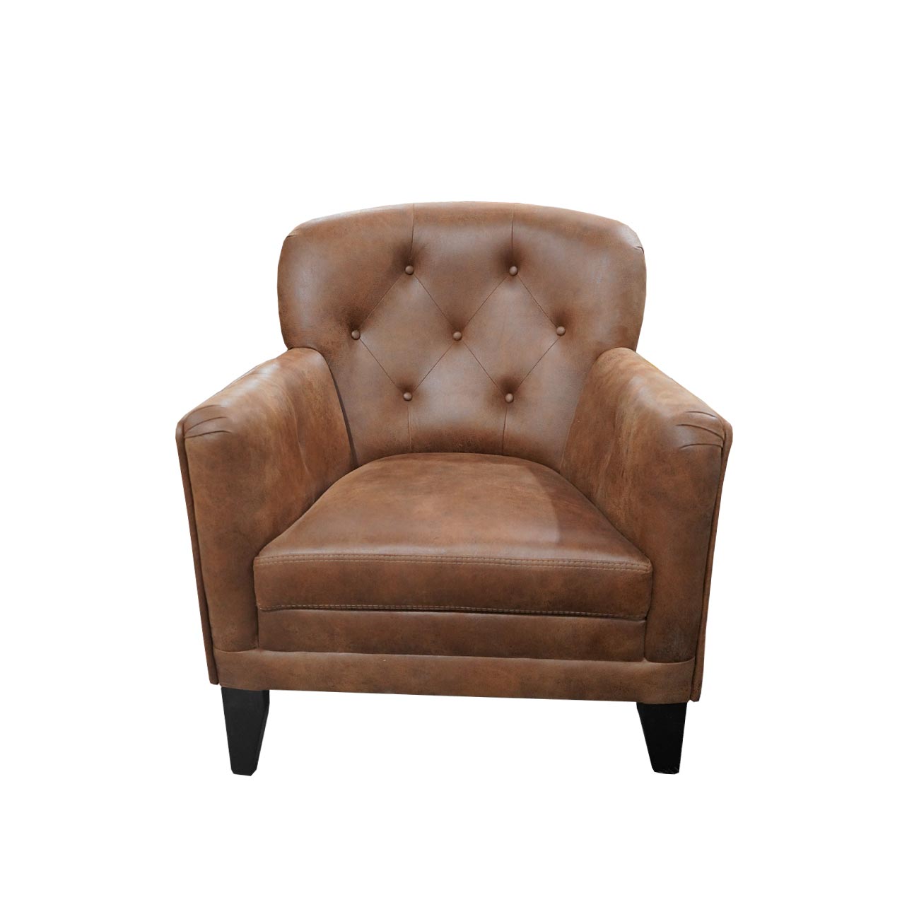 Sillón ocasional Cedro café