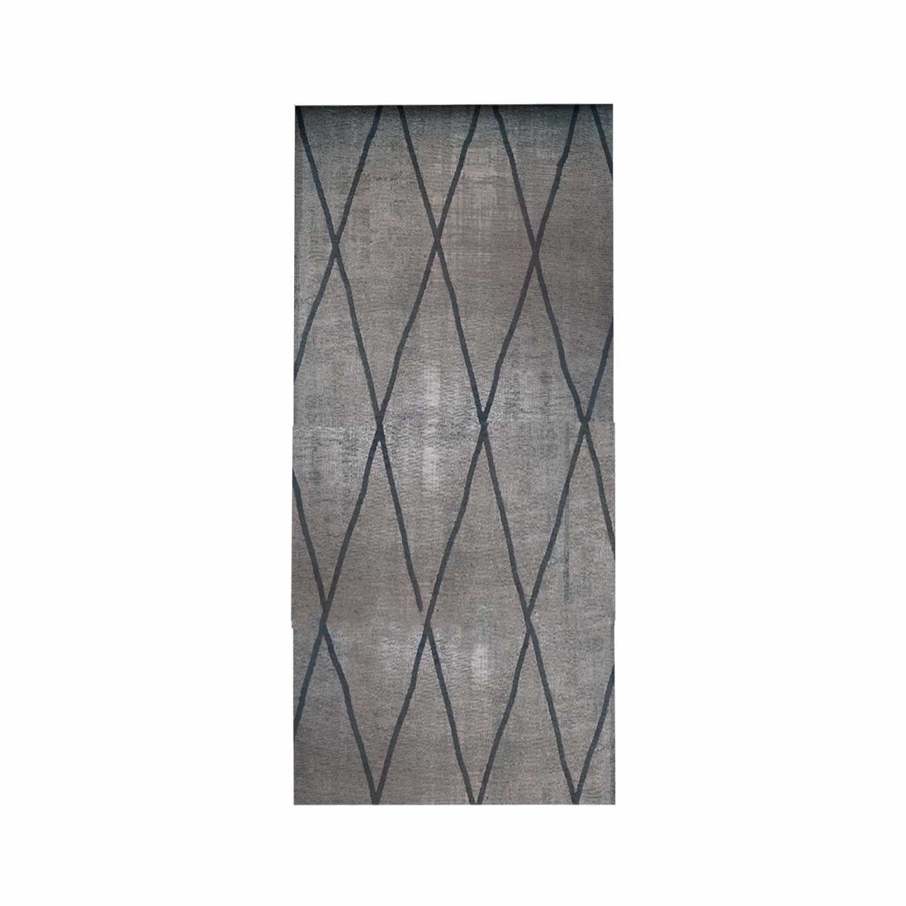 TAPETE T.CROSS 1.60 X 2.30 PLATA/GRIS
