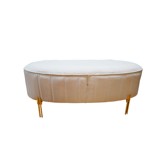 Banca Luxury Snow de tela