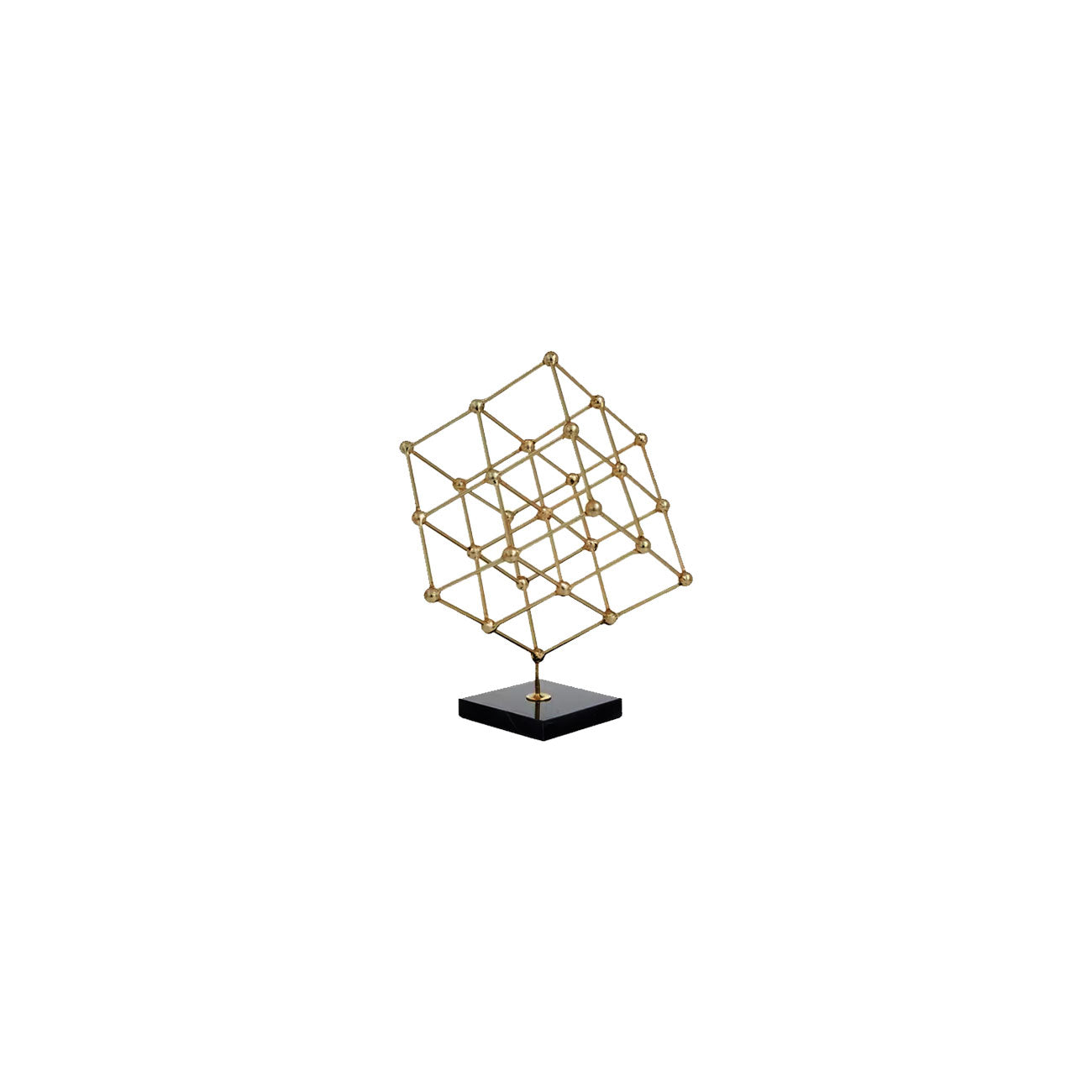 ESCULTURA CUADRO DORADO