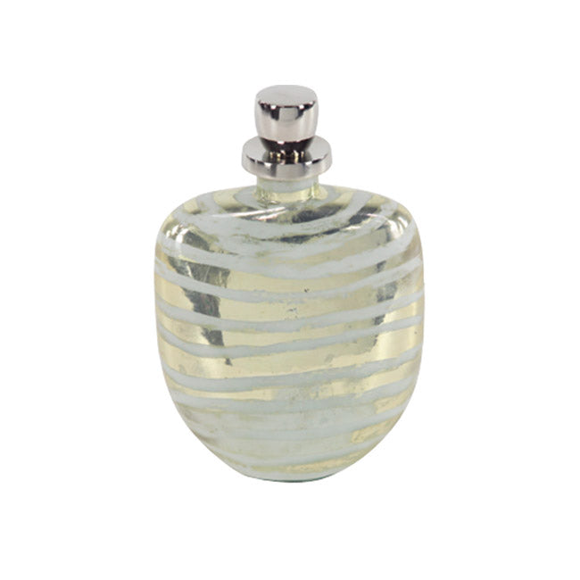 BOTELLA DECORATIVA PLATA
