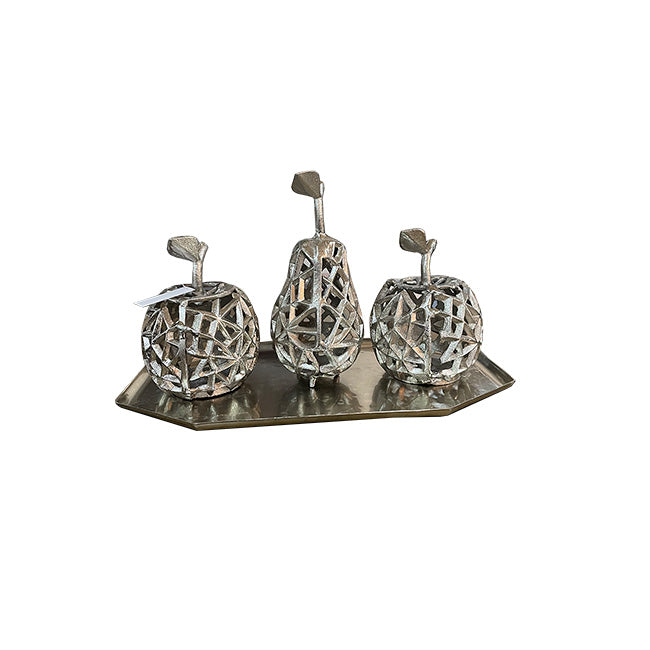 SET DE FRUTAS PLATA