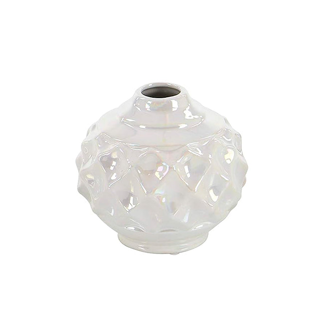 JARRON DE CERAMICA BLANCO