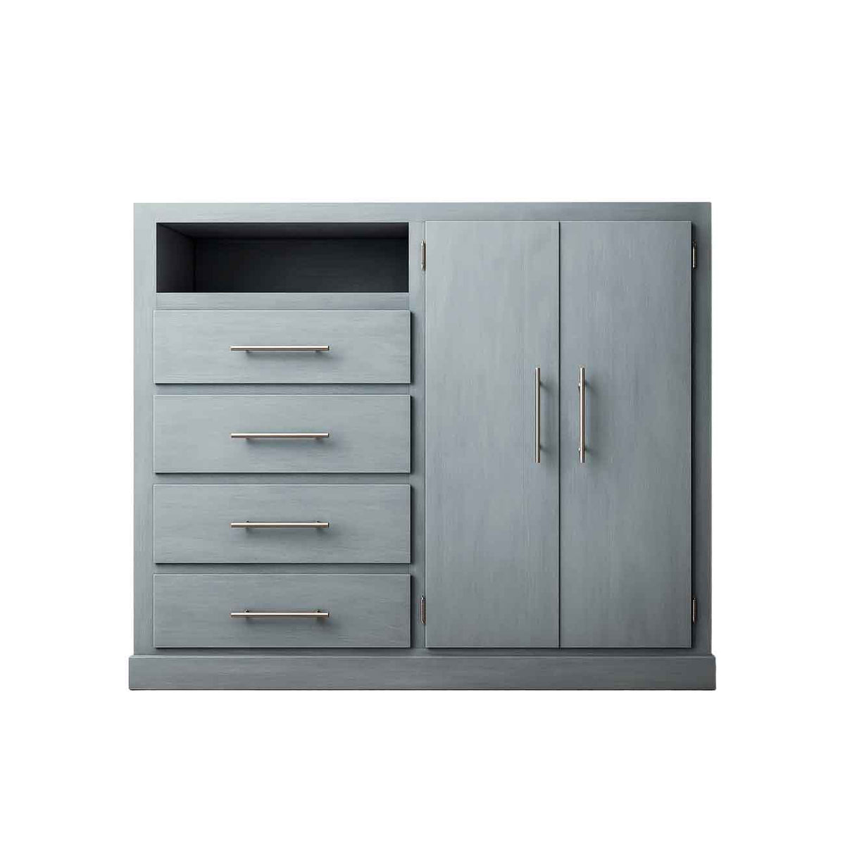 Cómoda y closet Tania color gris