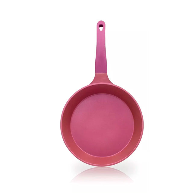 SARTEN LA CENA COLORES 30cm. MANGO MORADO CON TAPA