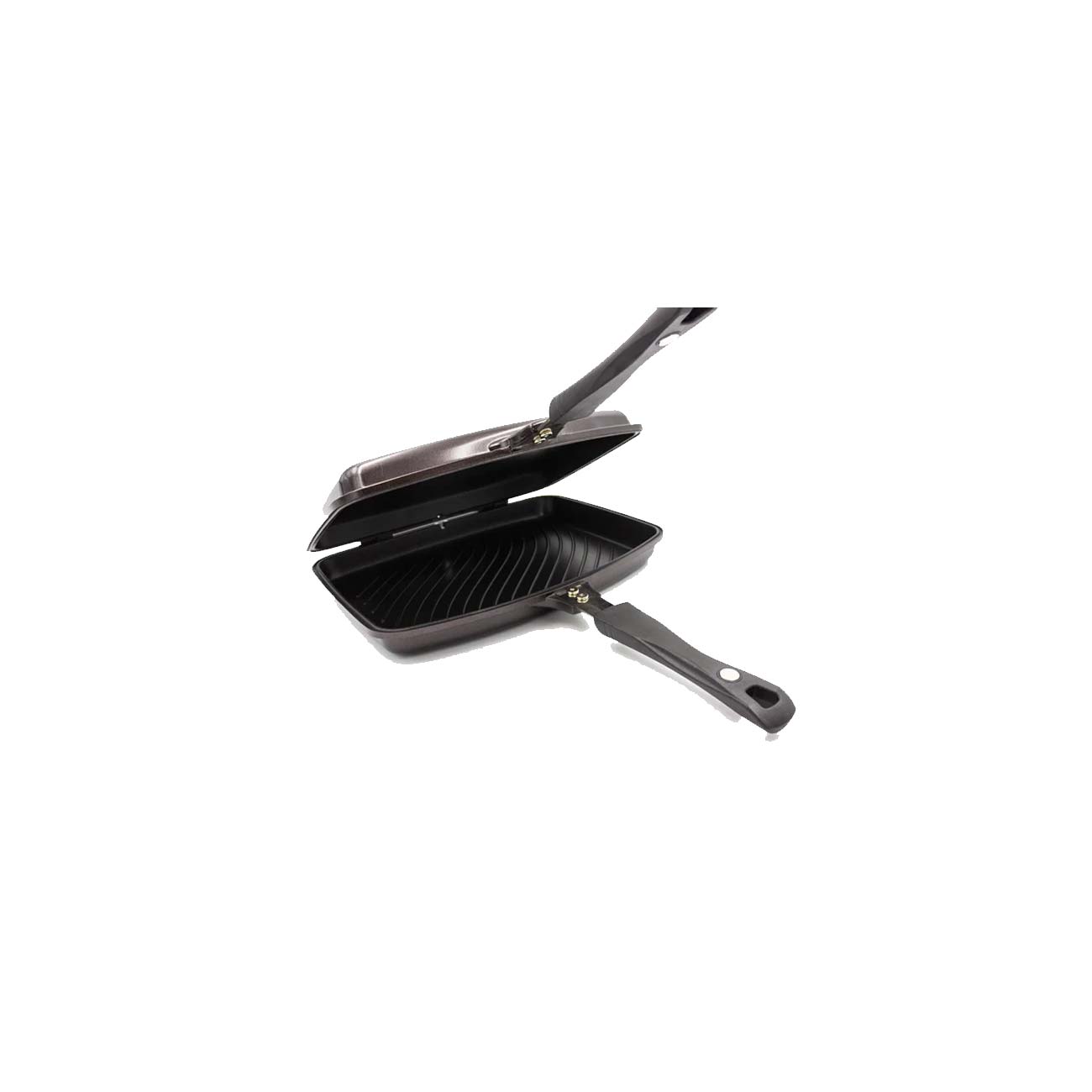 PARRILLA DOBLE GRILL DIAMANTE NEGRO