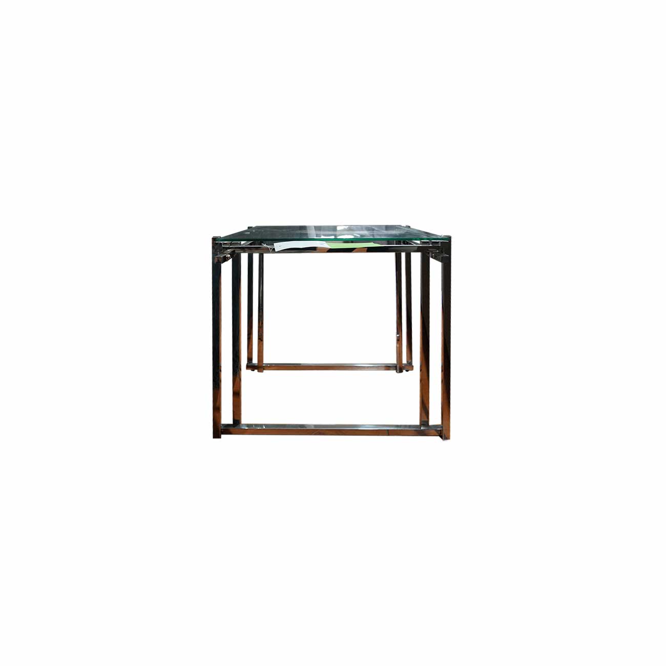 Mesa lateral Cleo con cristal