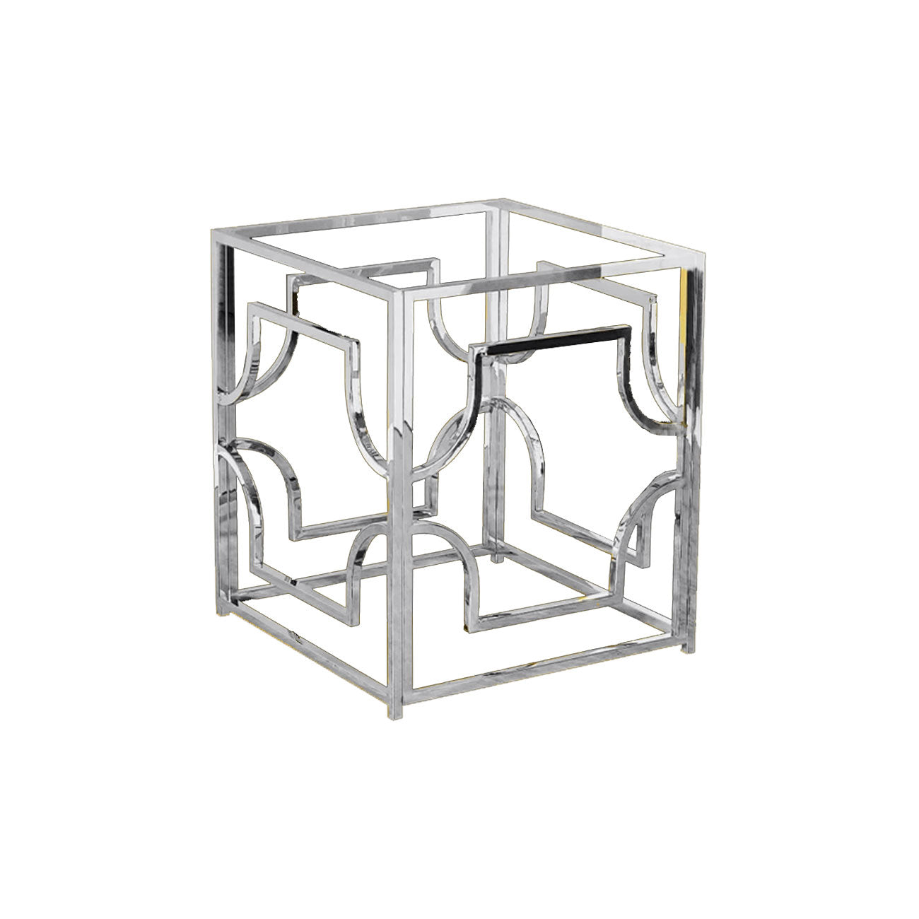 Base para comedor Dimas en color plata