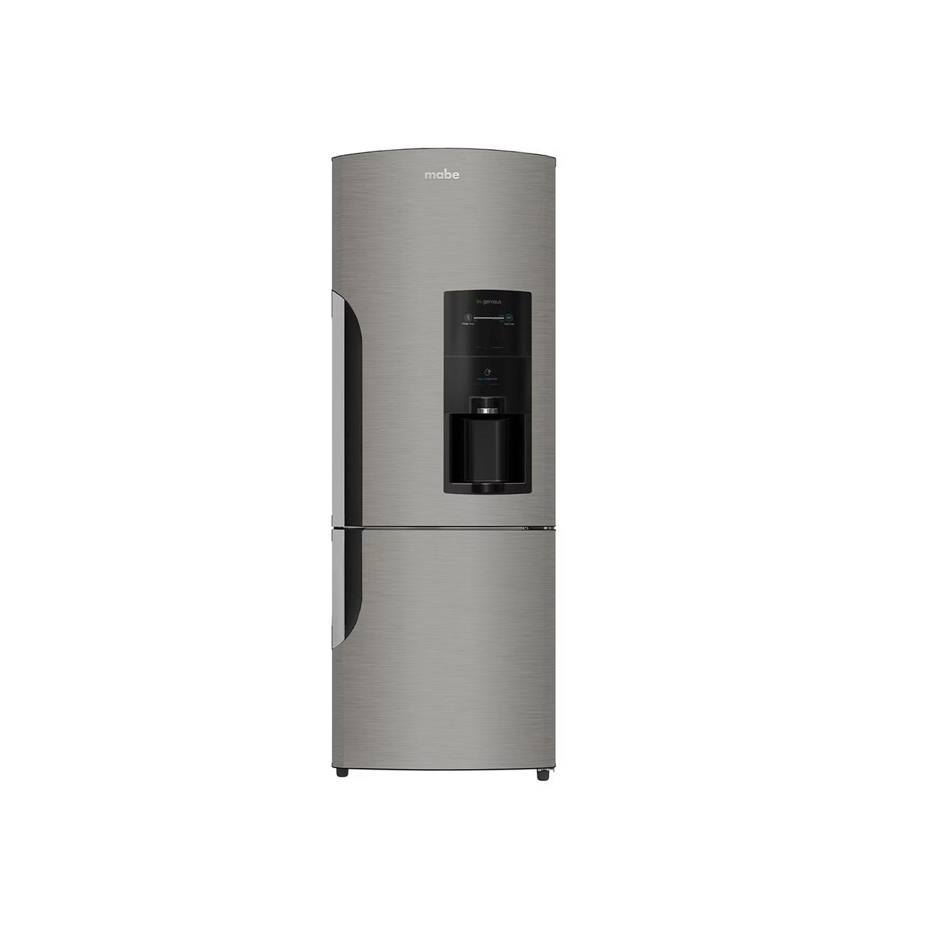 Refrigerador mabe 15 p3 black stainless steel 400 l