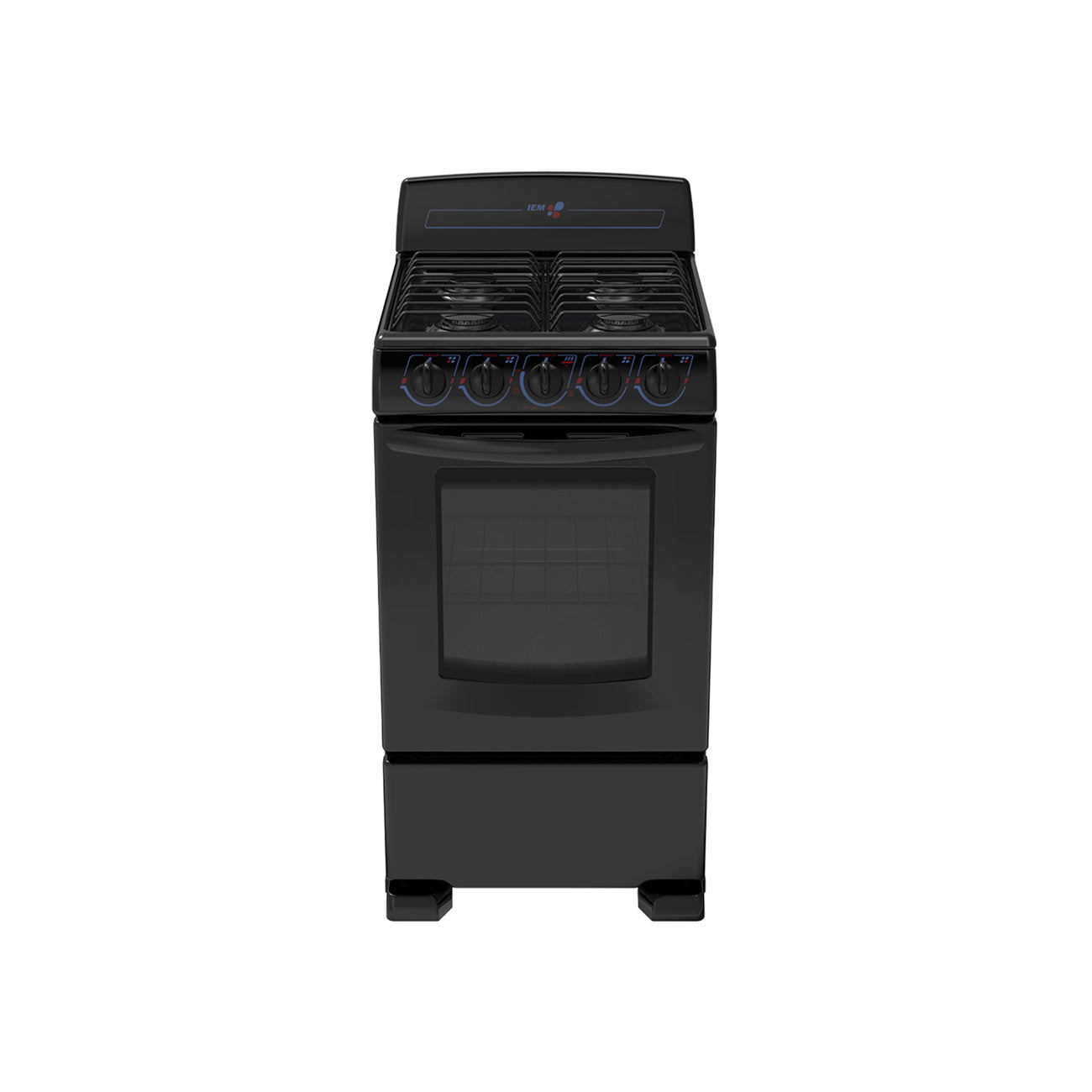 ESTUFA IEM 20" NEGRA 50 CM