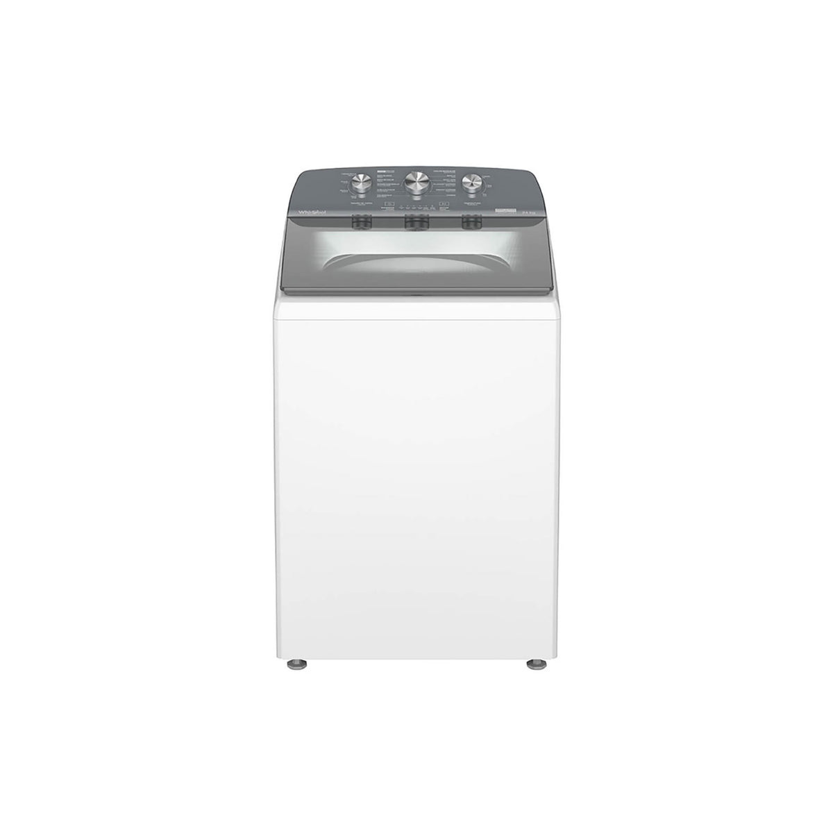 LAVADORA WHIRLPOOL 24 KGS 12 CICLOS BLANCA TAPA DE VIDRIO TEMPLADO EDGE