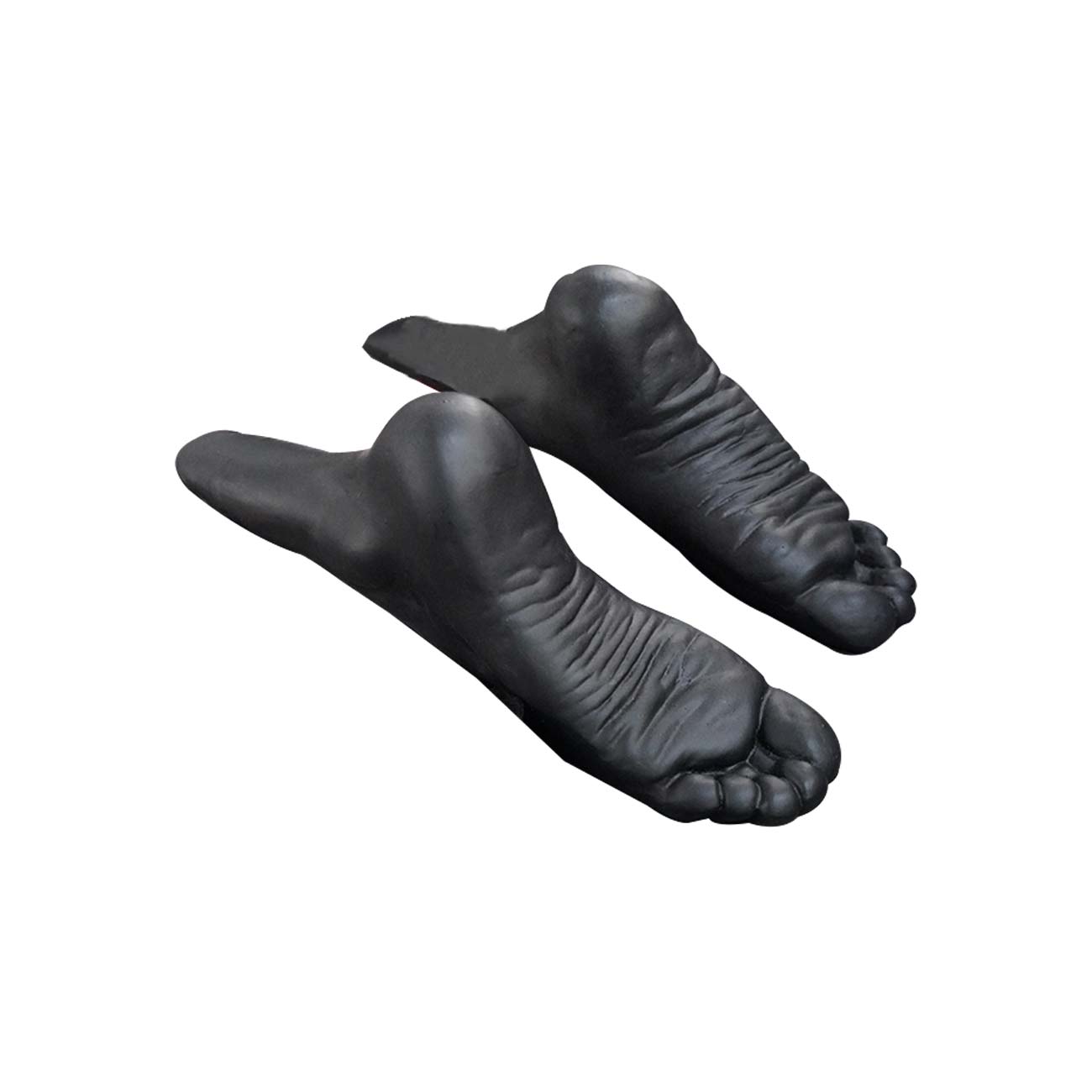 PIES ACOSTADOS NEGROS