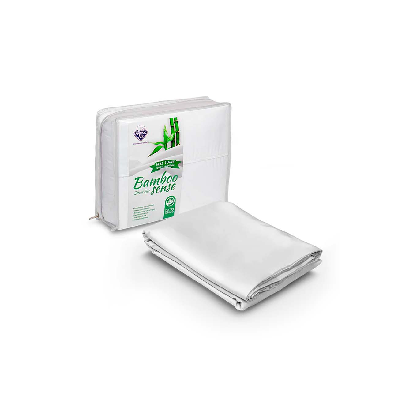 JUEGO DE SABANAS MATRIMONIAL  ULTRASOFT BAMBU PERFIL TELA 100% MICROFIBRA COLOR BLANCO