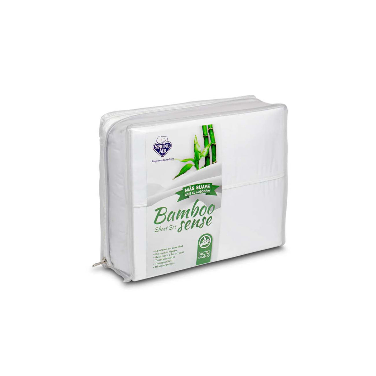 JUEGO DE SABANAS QUEEN SIZE  ULTRASOFT BAMBU PERFIL TELA 100% MICROFIBRA COLOR BLANCO