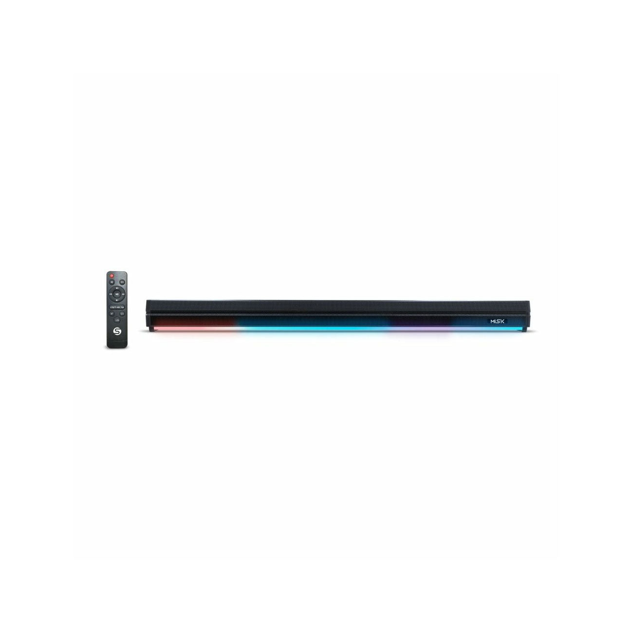 Barra de sonido misik 24w bt hdmi negro