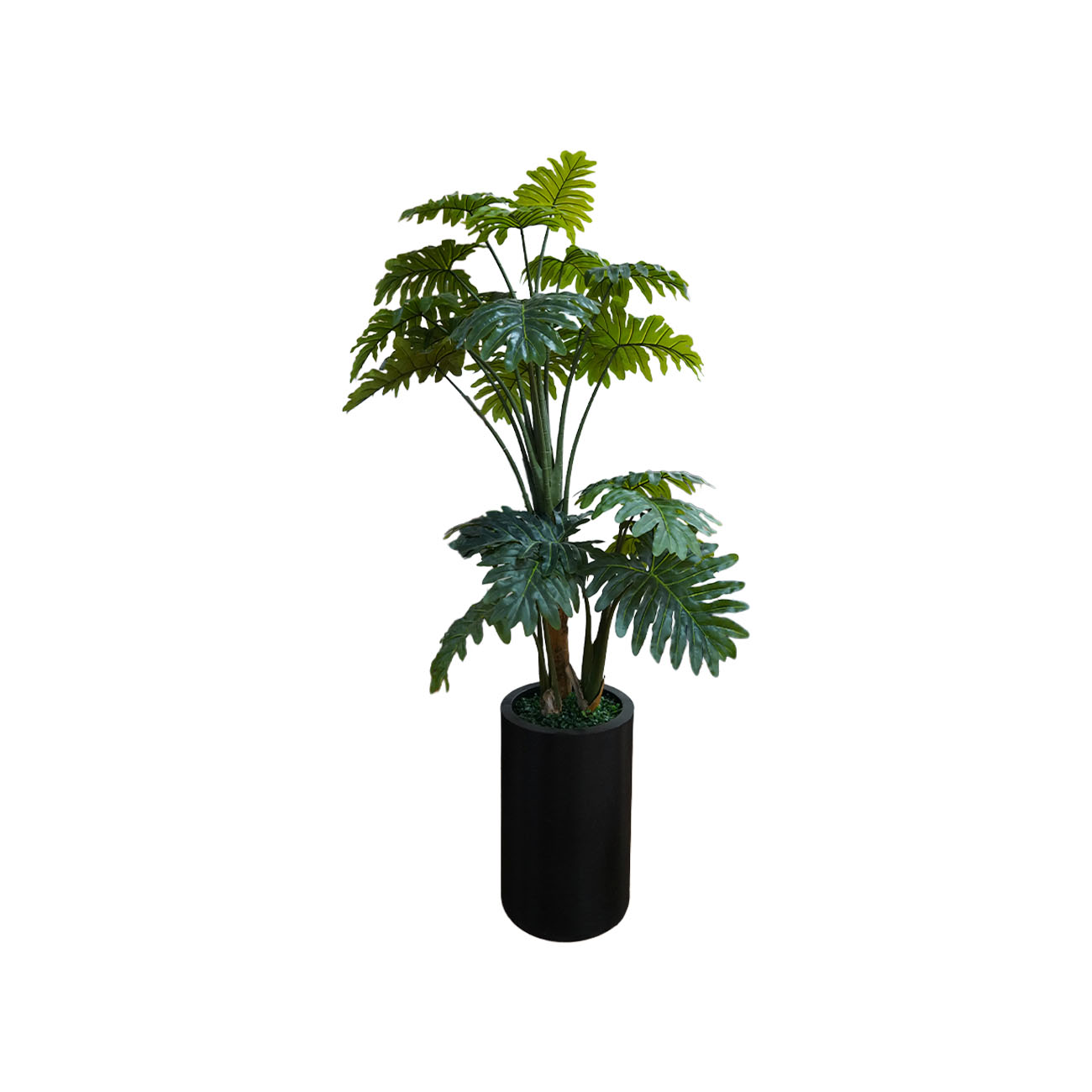 MACETA PISA CON HOJA FELIZ 1.50 MTS. VERDE