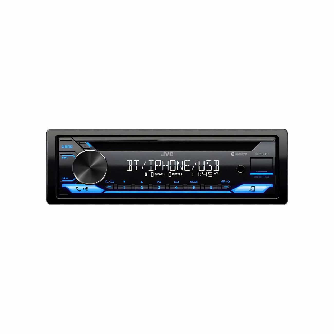 Autoestéreo JVC bluetooth con puerto USB
