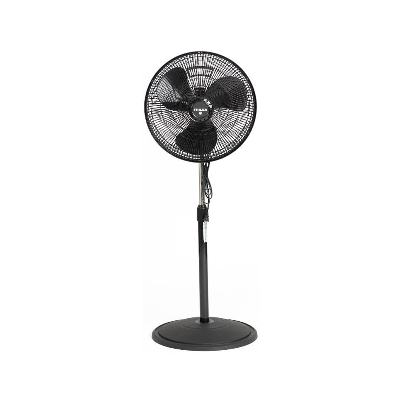 Ventilador de piso friler 16 pulgadas 3 velocidades negro