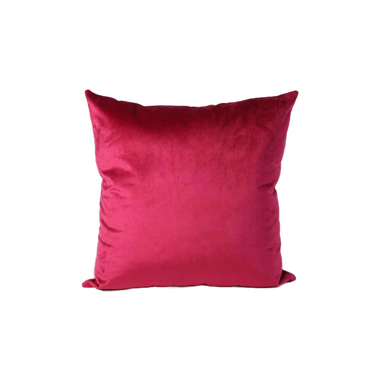 Cojin chantel magenta uni 45