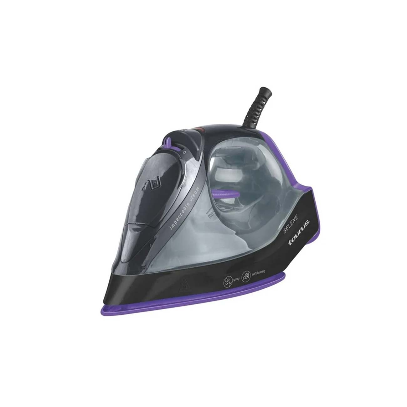 Plancha de vapor Taurus Negro/Morado