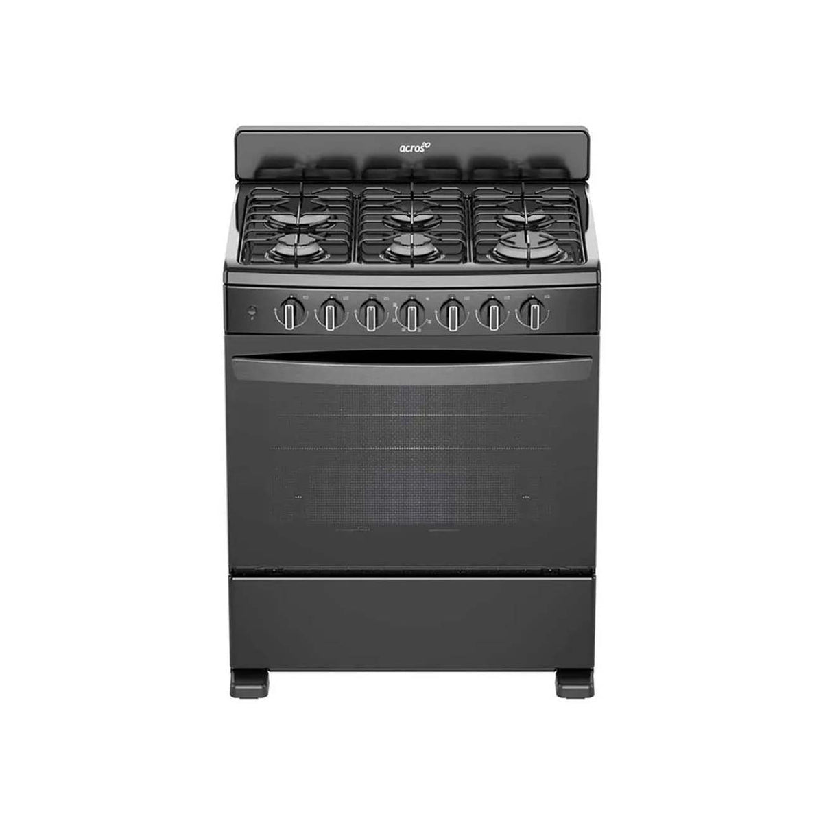 Estufa acros 30 pulgadas negro 76 cm