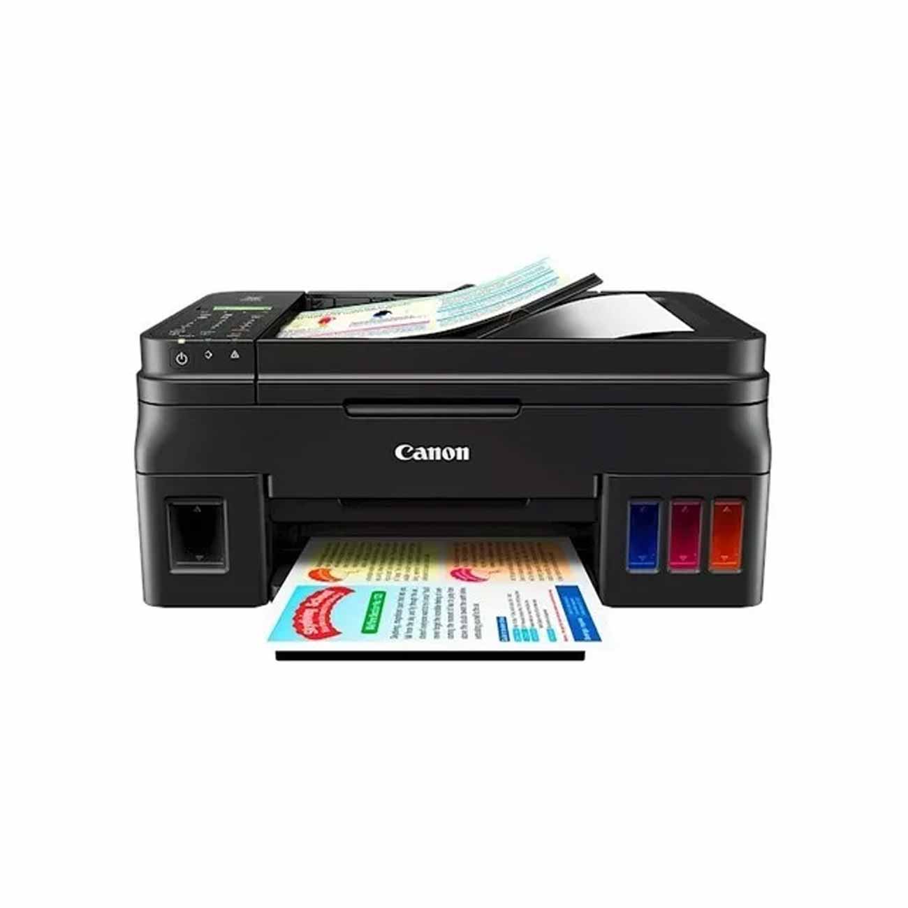 Impresora Multifuncional Canon G4110 Inyeccion de tinta 90000 páginas por mes 4800 x 1200 dpi
