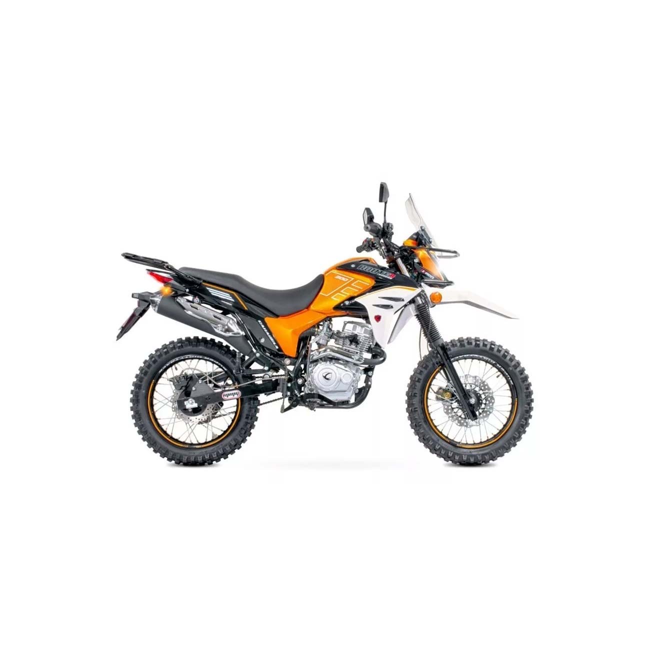 MOTOCICLETA ROUTE R SONORA 200CC NARANJA