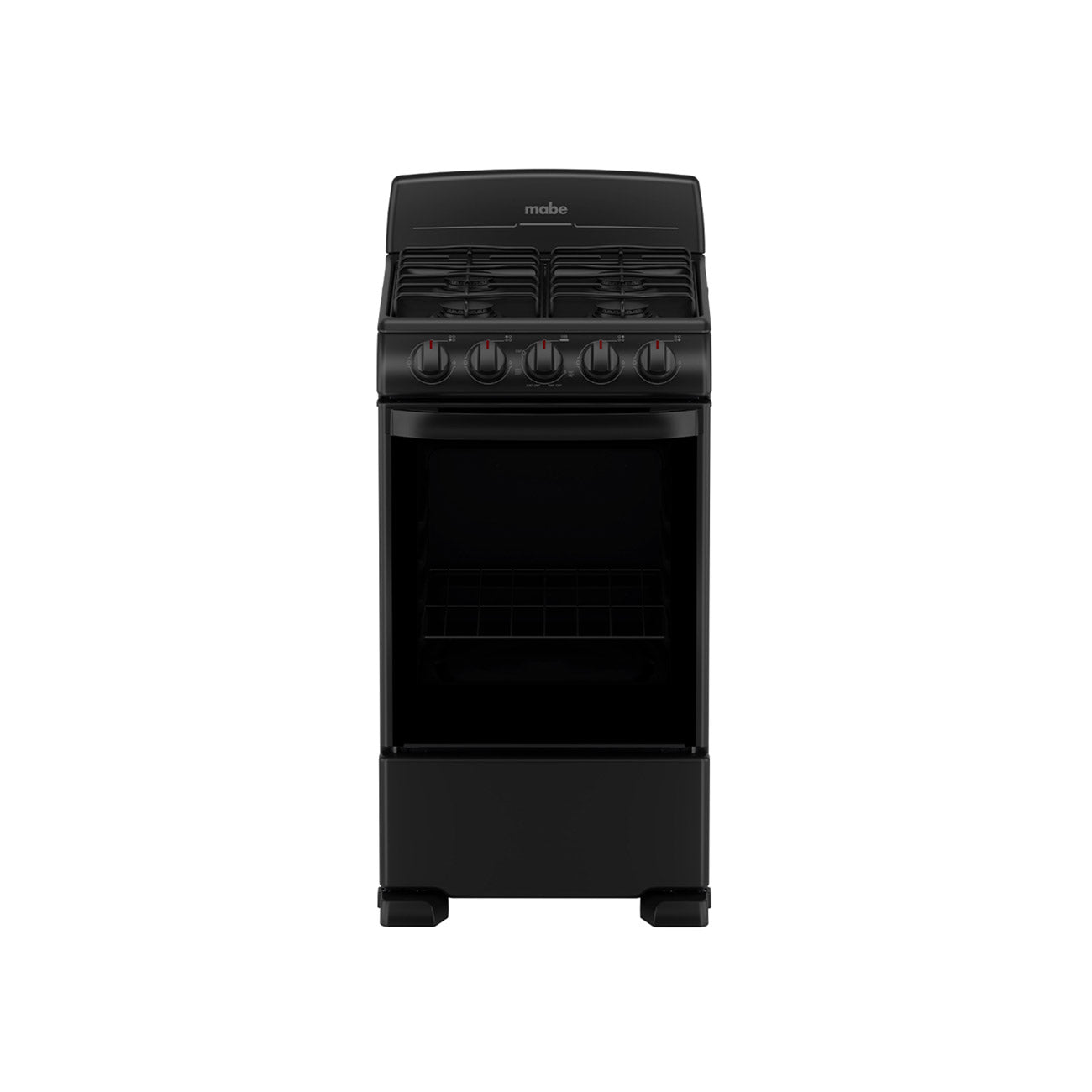 Estufa mabe  20 pulgadas  negra 50 cm piso