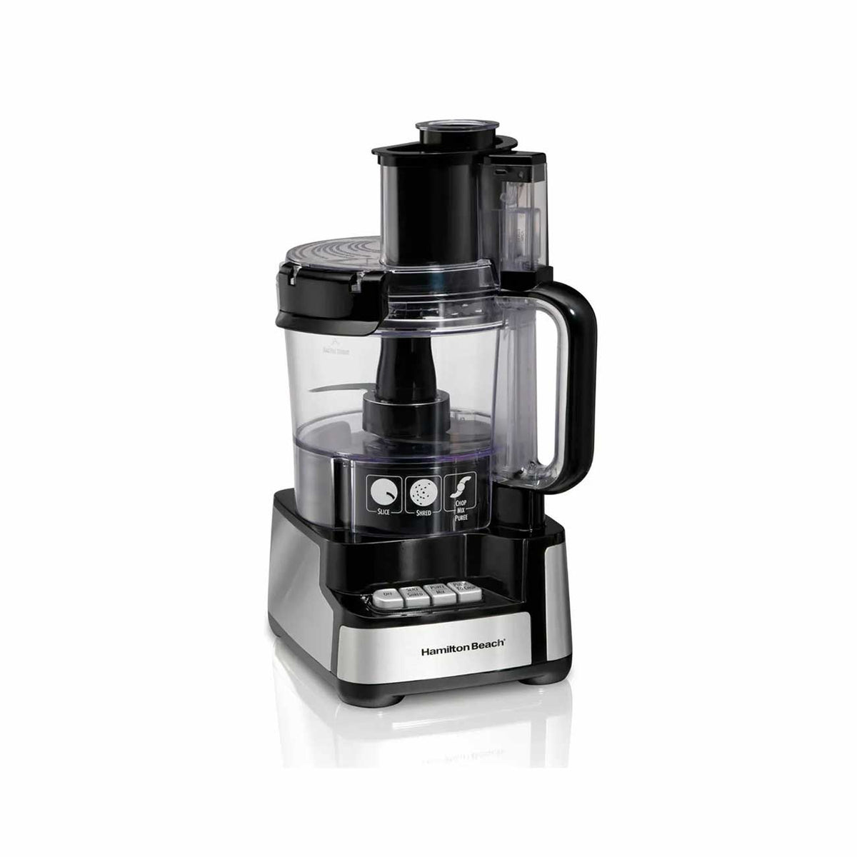 Procesador de alimento Hamilton Beach color negro